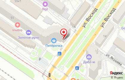 Пекарня Хлебное место на Зыряновской улице на карте