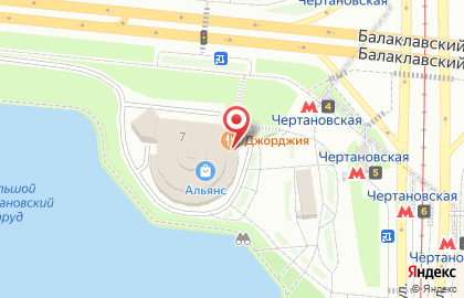 Киоск фастфудной продукции на Балаклавском проспекте на карте