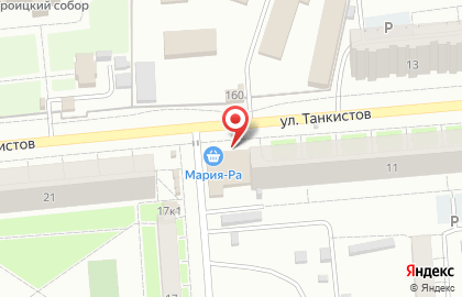 Супермаркет Мария-Ра на площади Карла Маркса на карте