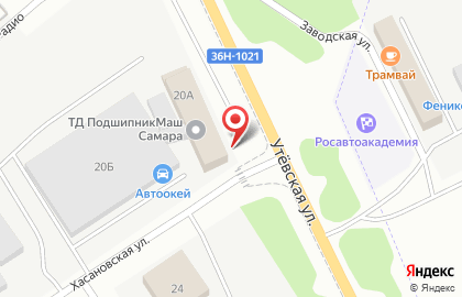 Торговый дом ПодшипникМаш в Куйбышевском районе на карте