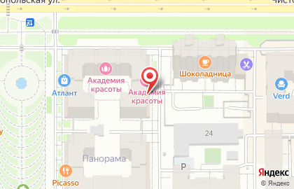 Магазин Швейный мир на Чистопольской улице на карте