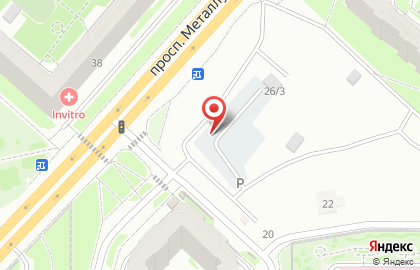 Автостоянка на ул. 3 Августа, 26/3 на карте