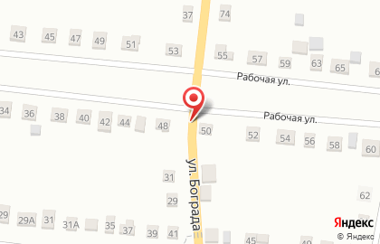 АЗС Октан на улице Бограда на карте