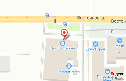 Мебельный магазин Арго на Восточном шоссе на карте