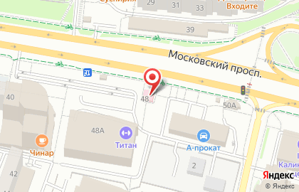 Клиника Лазерная медицина на Московском проспекте на карте