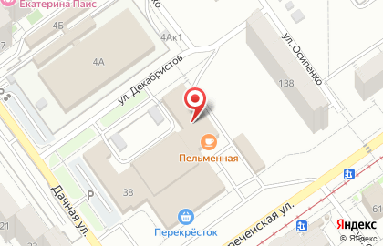 Салон связи и фототоваров Билайн на Чернореченской улице на карте