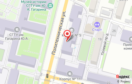 Суши-бар Саюри на Политехнической улице на карте