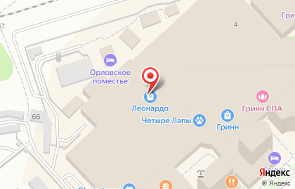 Хобби-гипермаркет Леонардо в Заводском районе на карте