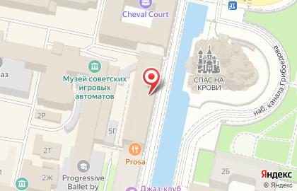 Ресторан Санкт-Петербург на Невском проспекте на карте