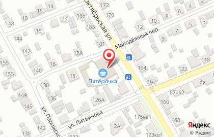 Служба доставки DPD на Октябрьской улице на карте