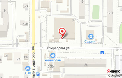 Агентство недвижимости и права Держава на 10-ой Чередовой улице на карте