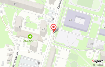 Точка по продаже питьевой воды Губернский колодезь в Зареченском районе на карте