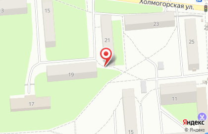 Салон-парикмахерская Дуэт на Холмогорской улице на карте