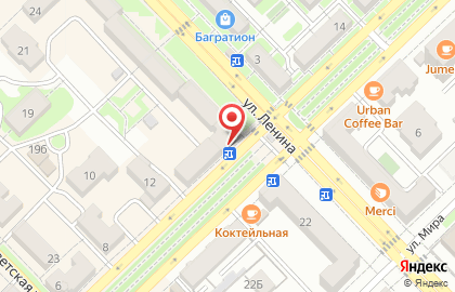 Салон красоты Леон на улице Ленина на карте
