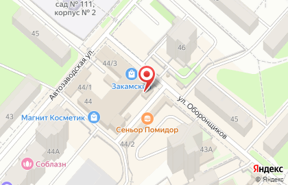 Оптово-розничный магазин Lumma Store на Автозаводской улице на карте