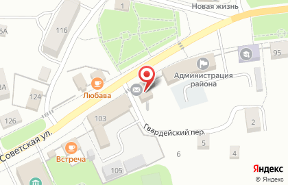 Почта Банк в Калуге на карте