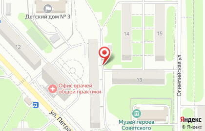 Спутник, ООО на улице Петра Осминина на карте