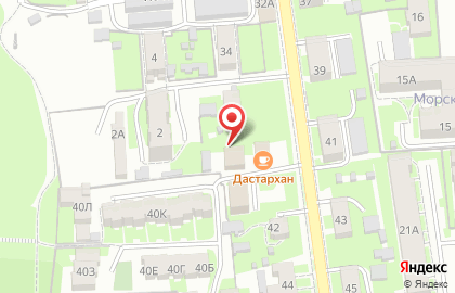 Почтовое отделение, г. Янтарный на карте