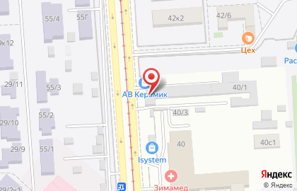 Центр медицинского предрейсового осмотра Астера на Московской улице на карте