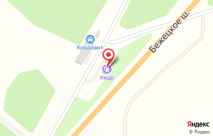Автосервис на Бежецком на карте