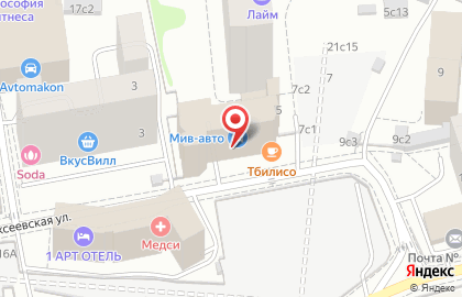 Мини-маркет Минута-маркет на Староалексеевской улице на карте