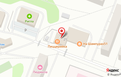 Продуктовый магазин Алена на улице Бочкова на карте