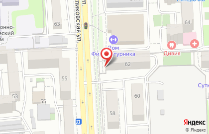 Ателье по пошиву и ремонту одежды на Восточно-Кругликовской улице на карте