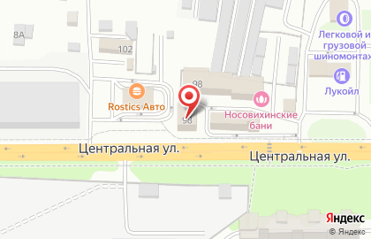 Баня на дровах, г. Железнодорожный на карте
