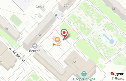 Кафе Элден на карте
