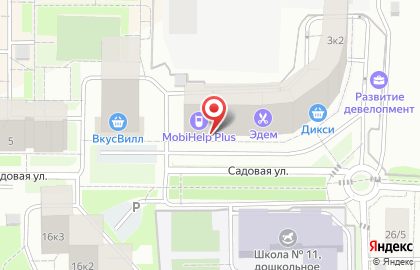 Салон красоты Колибри на Садовой улице на карте