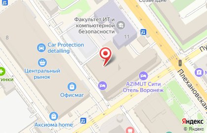 Служба доставки Dpd на Плехановской улице на карте