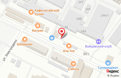 Компания Ихлас халяль в Железнодорожном районе на карте