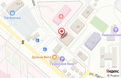 Супермаркет Мария-Ра на улице Лесного городка на карте
