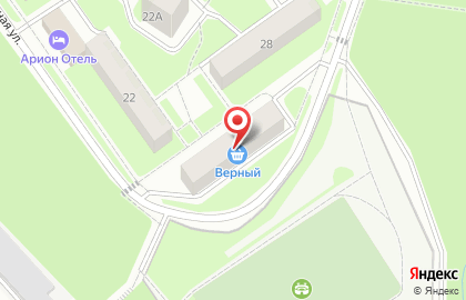 Универсам Верный в Москве на карте