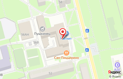 Лаборатория Хеликс в Пушкине на карте