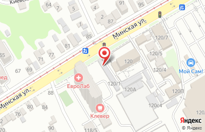 Магазин автозапчастей Yulsun на ​Минской на карте
