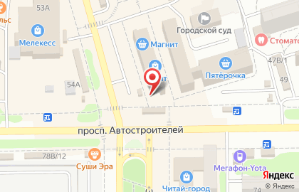 Банкомат СберБанк в Ульяновске на карте