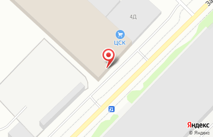 Строительный гипермаркет ЦСК на Заводской улице на карте