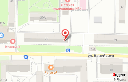 Магазин Техномир в Железнодорожном районе на карте