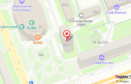 Театр танца Невские фонарики на Заневском проспекте на карте