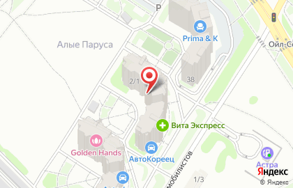 Детская академия FasTracKids на улице Автомобилистов на карте
