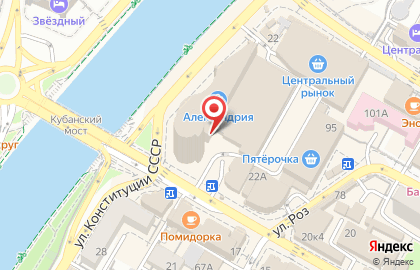 Банкомат ВТБ на Московской улице, 22 на карте