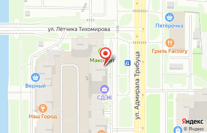 Столовая в Санкт-Петербурге на карте