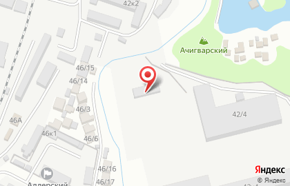 Компания Транском в Адлерском районе на карте