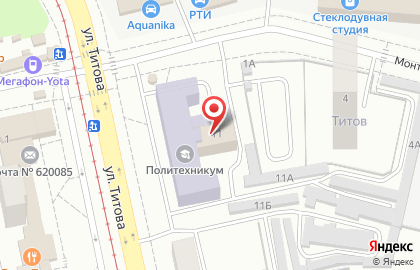 Рекламно-производственная компания Реклама-Сити в Чкаловском районе на карте