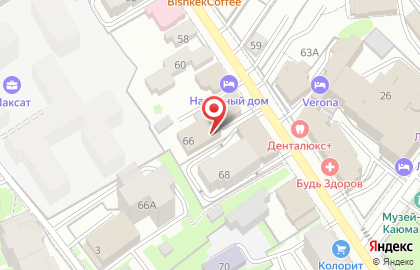 Драга в Вахитовском районе на карте