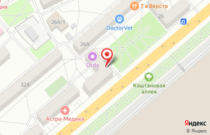 Суши-бар Саюри в Заводском районе на карте