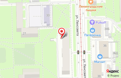 СПбГУП, Санкт-Петербургский гуманитарный университет профсоюзов на карте