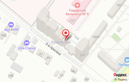 Бар Побратимыч в Октябрьском районе на карте