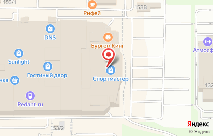 Спортивный магазин Спортмастер в Правобережном районе на карте